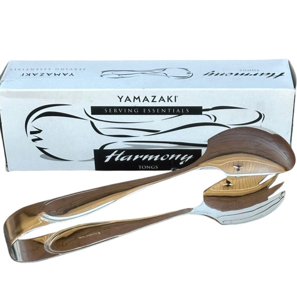 Yamazaki Serving Essentials 'Harmony' 18/8 Stainless Steel 9" Tongs
